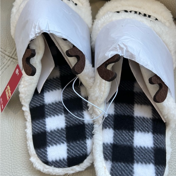 Jammies for Families Papa Reindeer Slipper Men’s Size Large (10-11) Holiday - Picture 5 of 7